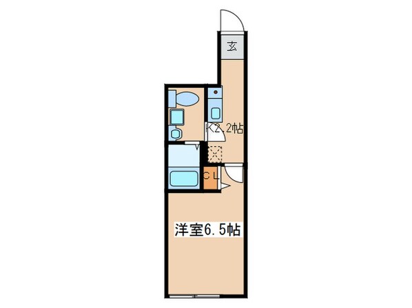 グラスプラス渋沢の物件間取画像